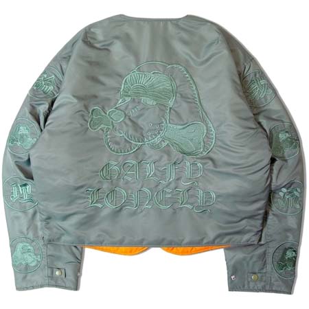 GALFY(ガルフィー) GALFY×LONELY論理 SICK YOLO TANRAN BOMBER JACKET