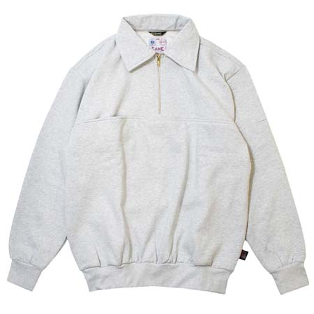 GAME sportswear(ゲームスポーツウェア) The Firefighter’s No Denim Job Shirt – Grey [GRY]