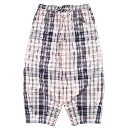 GENTLEFULLNESS(ジェントルフルネス) Found Trousers Woven Check2