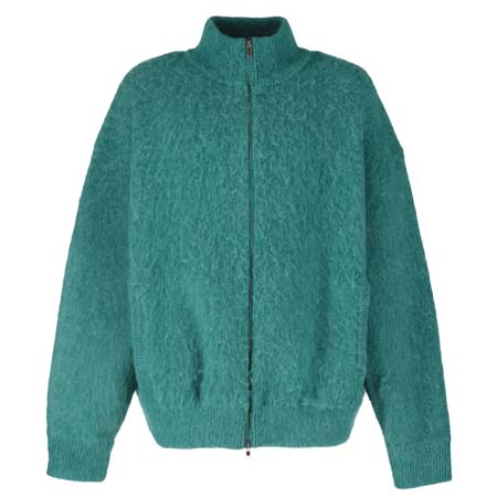 GIDEAL.(ジディール) double jacquard drivers knit[green]