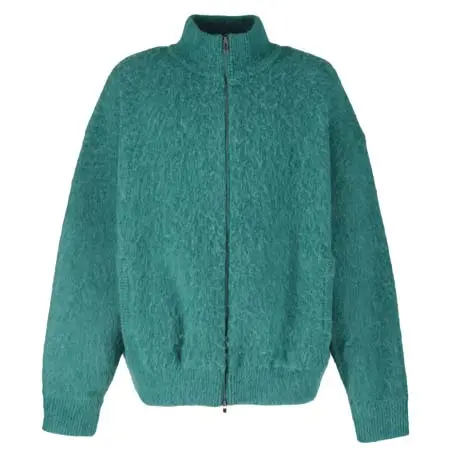 GIDEAL.(ジディール) double jacquard drivers knit[green]