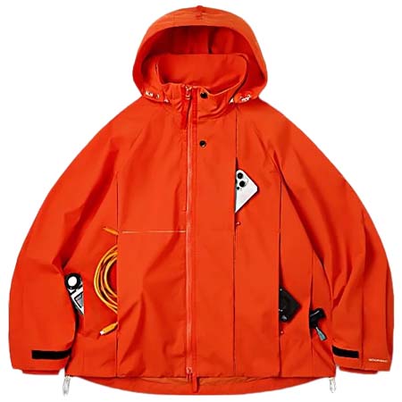 GOOPi MADE(グッピーメイド) “8SE-01G“ Pro-Gram Utility Mountain Parka jacket PUMPKIN