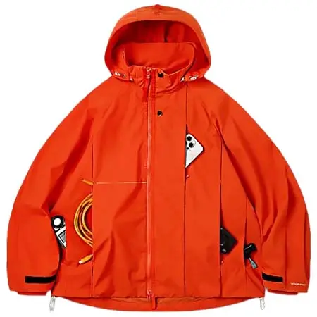 GOOPi MADE(グッピーメイド) “8SE-01G“ Pro-Gram Utility Mountain Parka jacket PUMPKIN