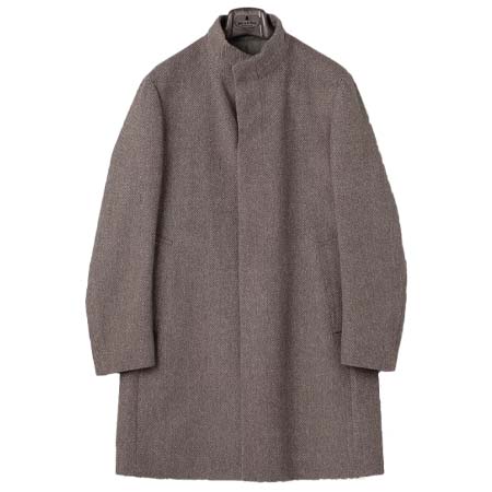 gotairiku(ゴタイリク) アンゴラビーバー スタンドカラーコート