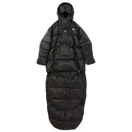 grn(ジーアールエヌ) grn outdoor ジーアールエヌ アウトドア OFF to ON JACKET ダウンジャケット 寝袋 シュラフ