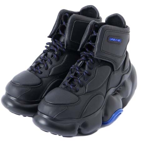 grounds(グラウンズ) 別注MOOPIE BASKET BLUE RF