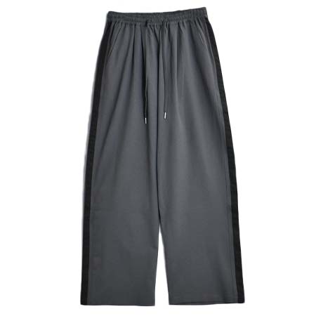 HALHAM(ハルハム) リネンライク サイドライン ルーズ スラックス