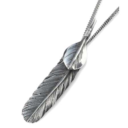 HARIM(ハリム) HARIM FEATHER RIGHT M Heart Feather Custom (Silver)