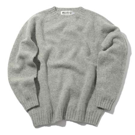 HARLEY OF SCOTLAND(ハーレーオブスコットランド) MAISON CLUB別注 シャギークルーネックセーター