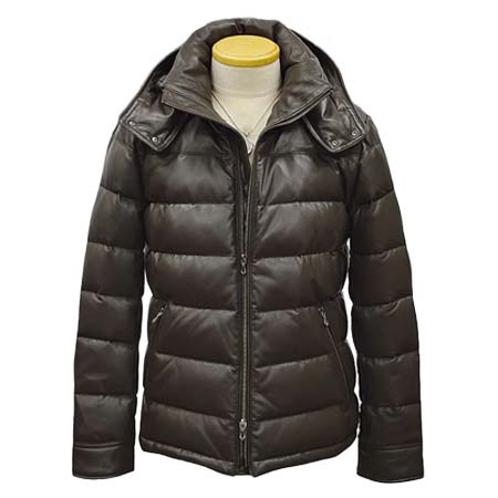 Haruf(ハルフ) Leather Down Jacket