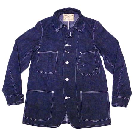 Heller’s cafe(ヘラーズカフェ) デニムカバーオール HC-081 1930’s Iron alls Denim Coverall