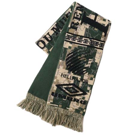 HELLRAZOR(ヘルレイザー) UMBRO NEW WORLD DIGITAL CAMO HOOLIGANS SCARF（ヘルレイザー x アンブロ ニューワールド デジタルカモ フーリガンスカーフ）