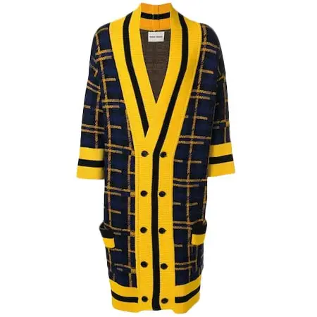 HENRIK VIBSKOV(ヘンリックウ゛ィブスコブ) MESSY MATCH CARDI