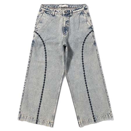 HIGH-GATE(ハイゲート) CHAIN WIDE PANTS