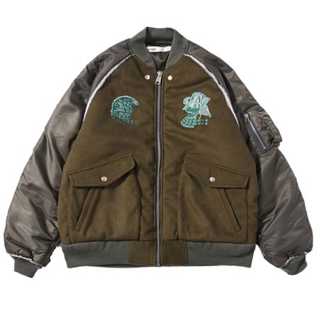 HIGH-GATE(ハイゲート) MILITARY DOCKING BOMBER JACKET