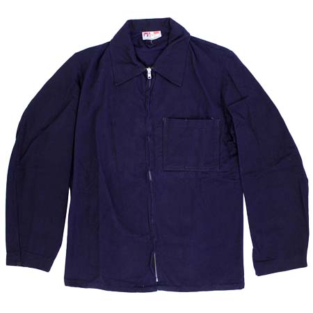 HOLDFAST(ホールドファスト) Dead stock from 1960’s～｜Zip Up Drill Jacket by JOHNSONS HOLDFAST｜Indigo