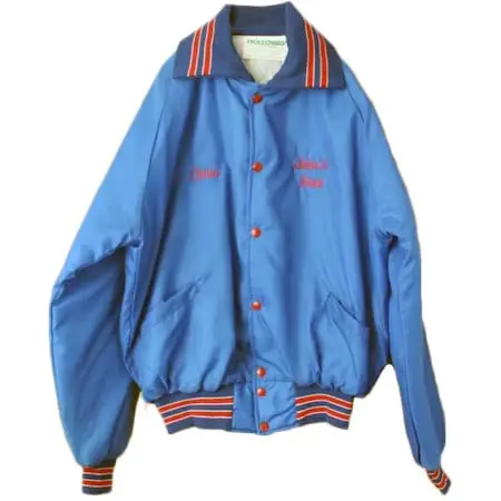 HOLLOWAY(ホロウェイ) デッドストック 80s 90s USA製 HOLLOWAY ナイロン スタジャン