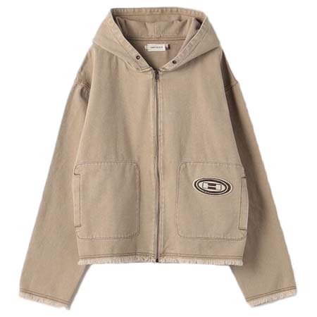 HONOR THE GIFT(オナーザギフト) ウォッシュド キャンバス ジップ フーディー