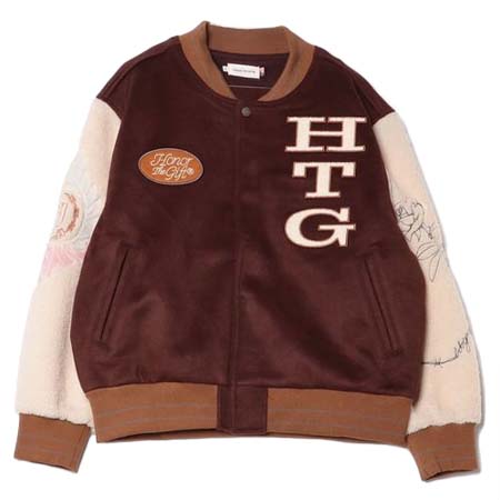HONOR THE GIFT(オナーザギフト) HTG LETTERMAN JACKET / オナー ザ ギフト HTG レターマン ジャケット