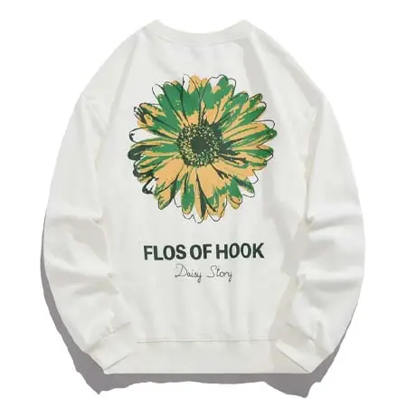 HOOK(フック) ポップマーガレットバックプリントスウェット