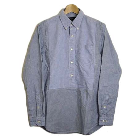 HURRAY HURRAY(フレイフレイ) リメイク切替プルオーバーシャツ（composition）