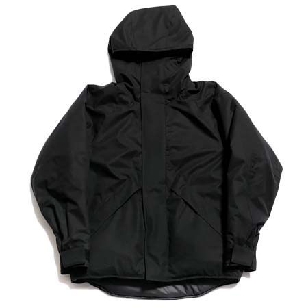 INTERIM(インテリム) HI-LOFT WATER PROOF INSULATED HOODED JACKET – BLACK