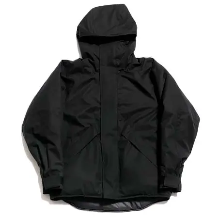 INTERIM(インテリム) HI-LOFT WATER PROOF INSULATED HOODED JACKET – BLACK