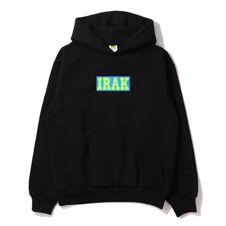 IRAK(アイラック) Neon IRAK Logo Hoody
