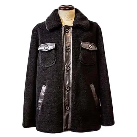 JEAN-LOUIS SCHERRER(ジャンルイ シェレル) 本革 ムートンコート メンズ
