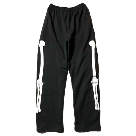 JERZEES(ジャージーズ) LEG BONES OPEN BOTOM PANT ボーンプリント スウェットパンツ