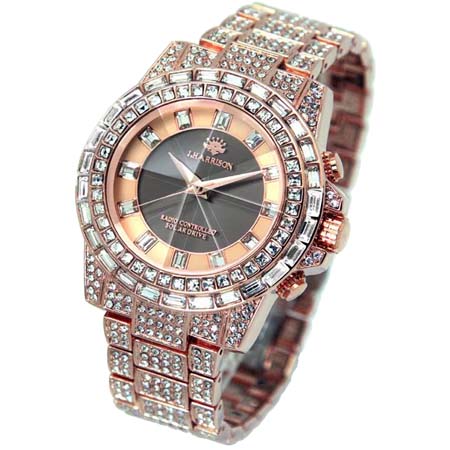 J.HARRISON(ジョンハリソン) JH-025PB [ソーラー電波腕時計]