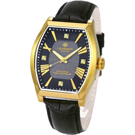 J.HARRISON(ジョンハリソン) JH-1883GB [ソーラー電波腕時計]