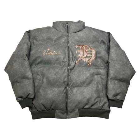 JOLLY CLAN(ジョリークラン) オールドイングリッシュパフジャケット / Black1099