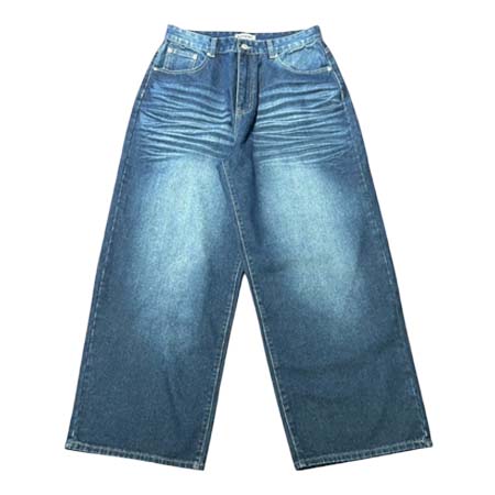 JOLLY CLAN(ジョリークラン) ウォッシュワイドデニム / Blue1416