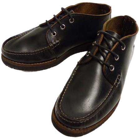 J&WDAWSON(ジェイアンドダブルドーソン) モカシン チャッカ ブーツ US8( 26cm相当)( VIBRAMソール・メンズ)