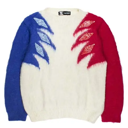 KANSAI YAMAMOTO(カンサイヤマモト) Sequined Mohair Sweater