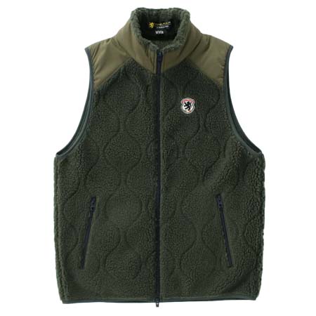 KAPELMUUR(カペルミュール) キルティングボアベスト