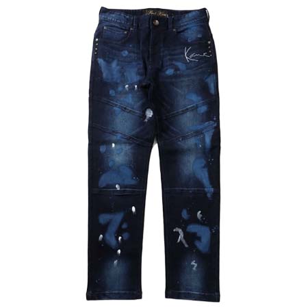 KARL KANI(カールカナイ) ストレッチ ロゴ デニムパンツ