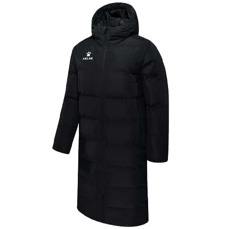 KELME(ケルメ) フーデッド パデッドロングコート