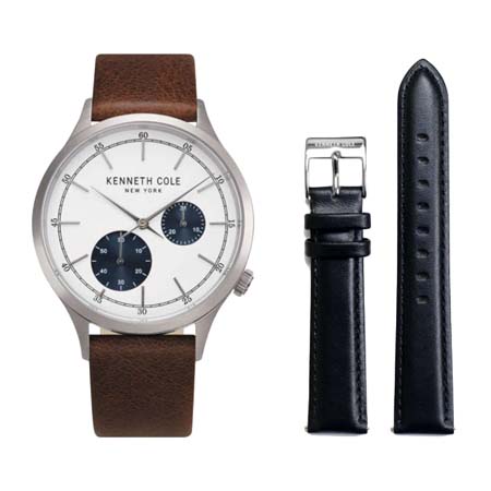 Kenneth Cole(ケネスコール) Urban Style Multi Function KC51151001 2-Belt Set