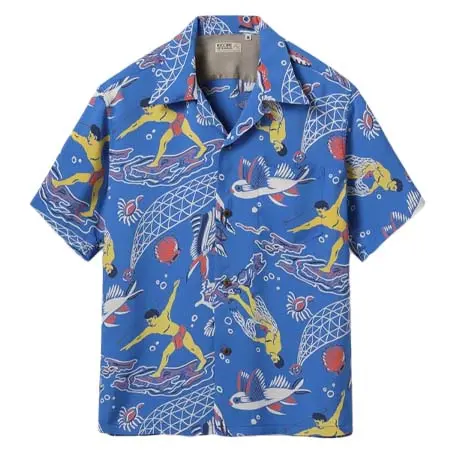 KEONI OF HAWAII(ケオニオブハワイ) Lot No. SS39134 / KEONI OF HAWAII “WAIKIKI REEF” by JOHN MEIGS