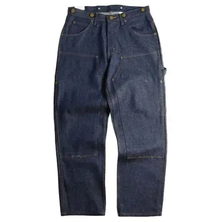 KEY(キー) ダブルフロント デニム ロガー ダンガリー パンツ