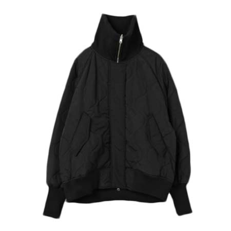 kha:ki(カーキ) MIL24FJK3224 MIL QUILT ZIP UP JAKCET