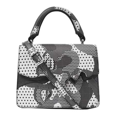 KIDSUPER STUDIOS(キッドスーパーストゥディオス) Kissing Bag [Black /White]