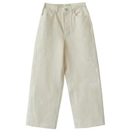 KIJI(キジ) PAINT SHIMA ワイドデニム