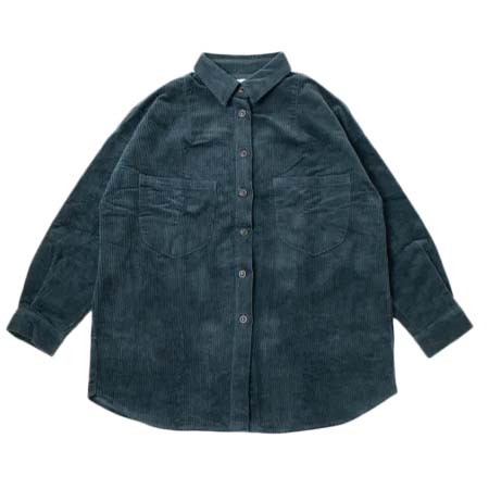 KLOKE(クローク) Proclaim Cord Shirt 「Petrol Blue」