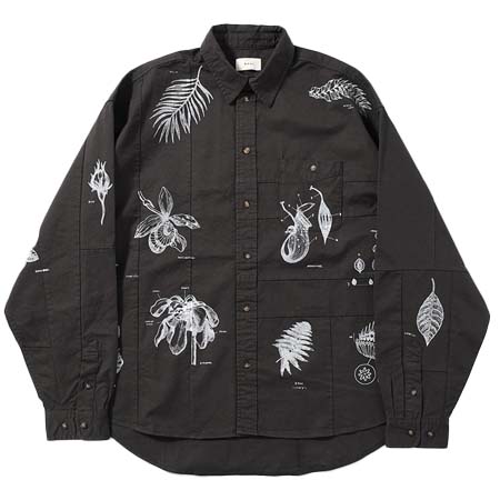 KOOI(コーイ) NODZOKU×KOOI PATCHWORK BOTANICAL SHIRT