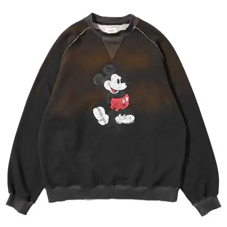 KOOI(コーイ) MICKEY MOUSE VINTAGE SWEAT