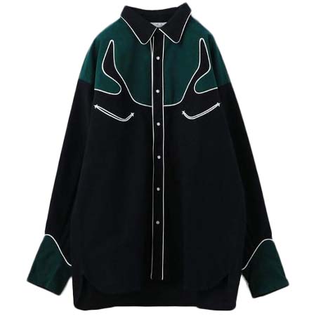 KOZABURO(コザブロウ) FLNL WESTERN SHIRT