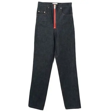 KOZABURO(コザブロウ) ハイウェストデニム/SELVEDGE DENIM SLIM LEG RUMBLE JEANS